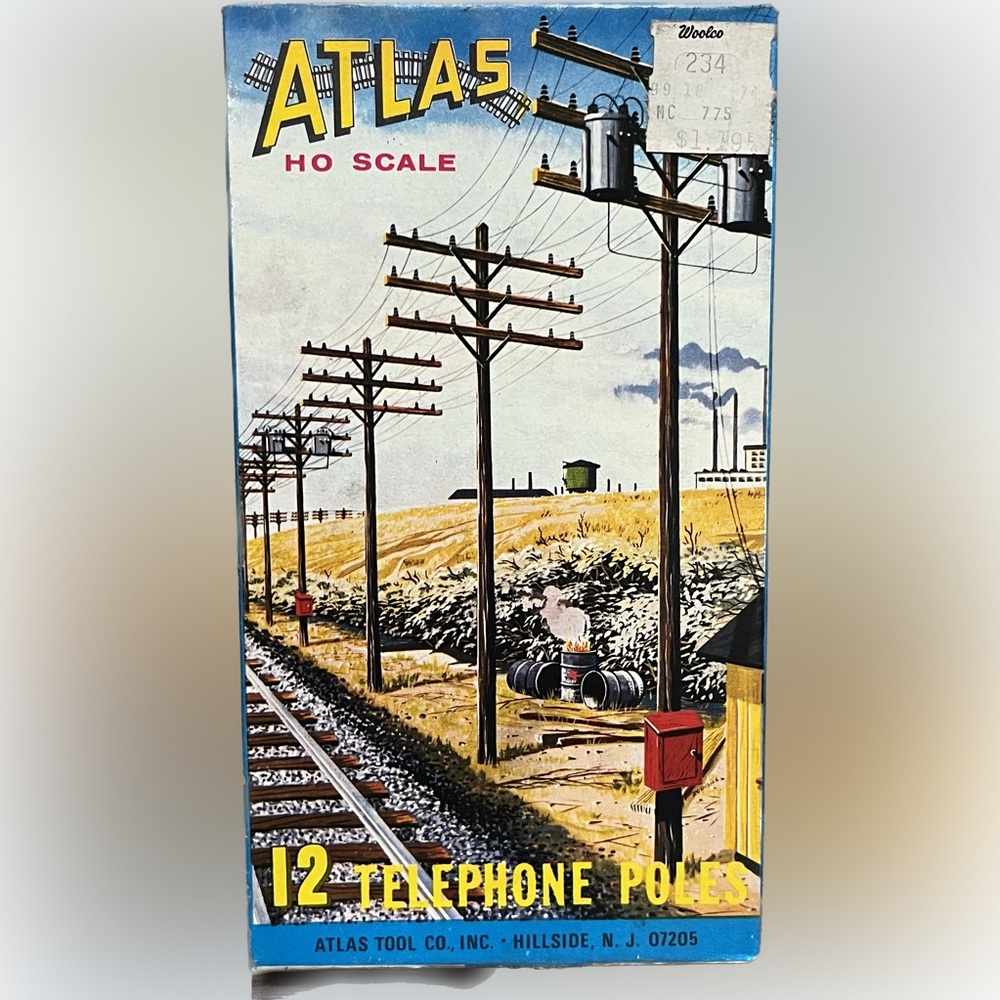 🎈2/$20 - ATLAS 12 Telephone Poles